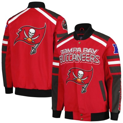 Куртка на кнопках Tampa Bay Buccaneers G-III Sports by Carl Banks Power Forward Racing - Red