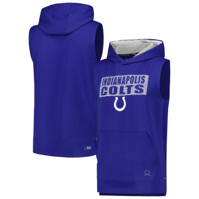 Толстовка Indianapolis Colts MSX by Michael Strahan Marathon Sleeveless - Royal