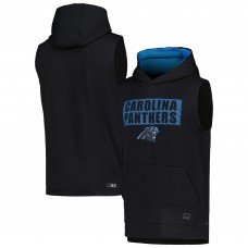 Майка с капюшоном Carolina Panthers MSX by Michael Strahan Marathon - Black