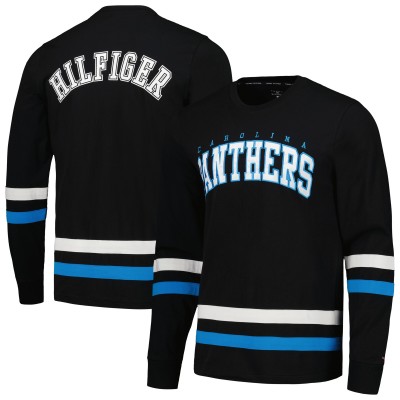 Футболка с длинным рукавом Carolina Panthers Tommy Hilfiger Nolan - Black/Blue