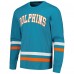 Футболка с длинным рукавом Miami Dolphins Tommy Hilfiger Nolan - Aqua/Orange