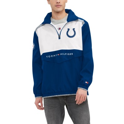 Кофта на короткой молнии Indianapolis Colts Tommy Hilfiger Carter - Royal/White