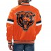 Куртка на кнопках Chicago Bears Starter Home Game Satin - Orange