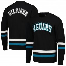 Футболка с длинным рукавом Jacksonville Jaguars Tommy Hilfiger Nolan - Black/Teal