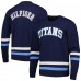 Футболка с длинным рукавом Tennessee Titans Tommy Hilfiger Nolan - Navy/Light Blue