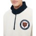 Кофта на короткой молнии Chicago Bears Tommy Hilfiger Jordan Sherpa - Cream