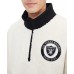 Кофта на короткой молнии Las Vegas Raiders Tommy Hilfiger Jordan Sherpa - Cream