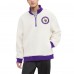 Кофта на короткой молнии Minnesota Vikings Tommy Hilfiger Jordan Sherpa - Cream