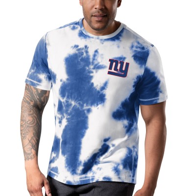 Футболка New York Giants MSX by Michael Strahan Freestyle Tie-Dye - Royal