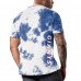 Футболка New York Giants MSX by Michael Strahan Freestyle Tie-Dye - Royal