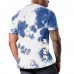 Футболка Los Angeles Rams MSX by Michael Strahan Freestyle Tie-Dye - Royal