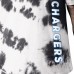 Футболка Los Angeles Chargers MSX by Michael Strahan Freestyle Tie-Dye - Black