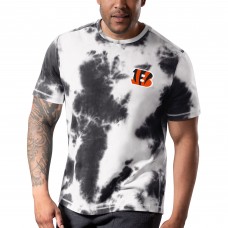 Футболка Cincinnati Bengals MSX by Michael Strahan Freestyle Tie-Dye - Black
