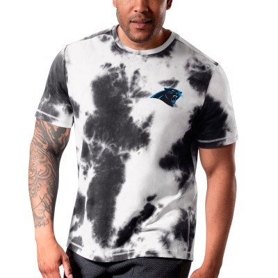 Футболка Carolina Panthers MSX by Michael Strahan Freestyle Tie-Dye - Black