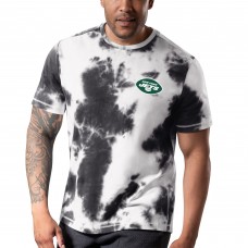 Футболка New York Jets MSX by Michael Strahan Freestyle Tie-Dye - Black