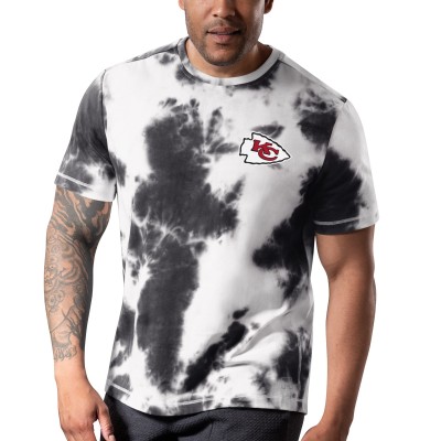Футболка Kansas City Chiefs MSX by Michael Strahan Freestyle Tie-Dye - Black