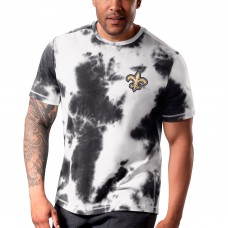Футболка New Orleans Saints MSX by Michael Strahan Freestyle Tie-Dye - Black