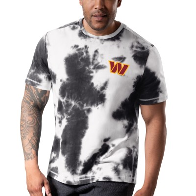 Футболка Washington Commanders MSX by Michael Strahan Freestyle Tie-Dye - Black