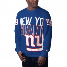 Футболка с длинным рукавом New York Giants Starter Clutch Hit - Royal