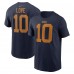Футболка Green Bay Packers Jordan Love Nike Navy The 1923 Classic Name & Number