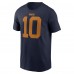 Футболка Green Bay Packers Jordan Love Nike Navy The 1923 Classic Name & Number