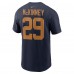 Футболка Green Bay Packers Xavier McKinney Nike Navy The 1923 Classic Name & Number