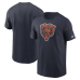 Футболка Chicago Bears Nike Navy Logo Drop Футболка Chicago Bears Nike Navy Logo Drop