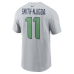 Футболка Jaxon Smith-Njigba Seattle Seahawks Nike Rivalries Collection Name & Number - Wolf Gray