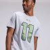 Футболка Jaxon Smith-Njigba Seattle Seahawks Nike Rivalries Collection Name & Number - Wolf Gray