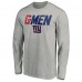 Футболка с длинным рукавом New York Giants Hometown Collection G-Men - Gray