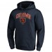 Толстовка Chicago Bears Navy Hometown Collection Chi Town
