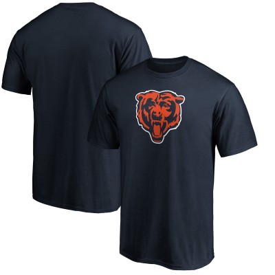 Футболка Chicago Bears Fanatics Navy Primary Logo