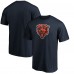 Футболка Chicago Bears Fanatics Navy Primary Logo