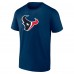 Футболка Houston Texans Fanatics Navy Primary Logo