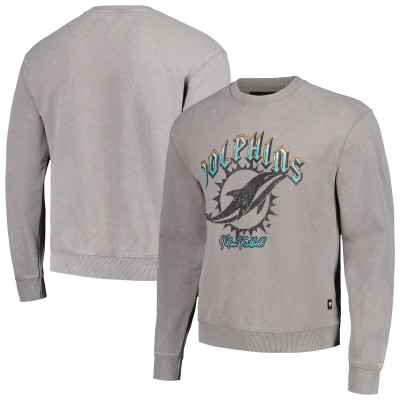 Кофта Miami Dolphins The Wild Collective Unisex Distressed - Gray