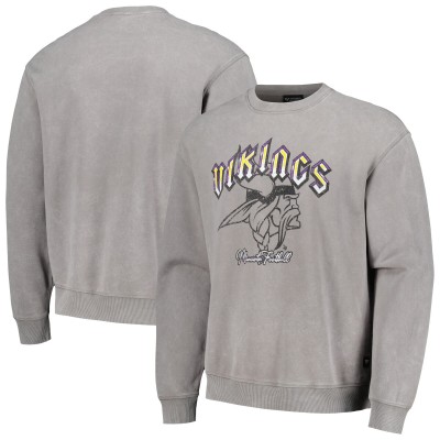 Кофта Minnesota Vikings The Wild Collective Unisex Distressed - Gray