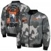 Бомбер Chicago Bears The Wild Collective Unisex Camo - Gray