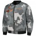 Бомбер Cincinnati Bengals The Wild Collective Unisex Camo - Gray