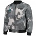 Бомбер Miami Dolphins The Wild Collective Unisex Camo - Gray