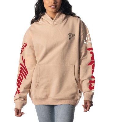 Толстовка Atlanta Falcons The Wild Collective Unisex Heavy Block - Cream