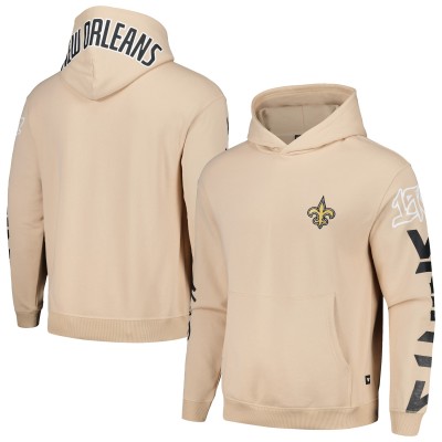 Толстовка New Orleans Saints The Wild Collective Unisex Heavy Block - Cream