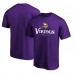 Футболка Minnesota Vikings Team Lockup - Purple
