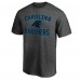 Футболка Carolina Panthers Fanatics Heather Charcoal Victory Arch