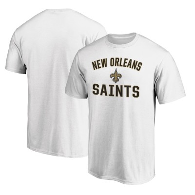 Футболка New Orleans Saints Fanatics White Victory Arch