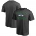 Seattle Seahawks Fanatics Heather Charcoal Victory Arch T-Shirt