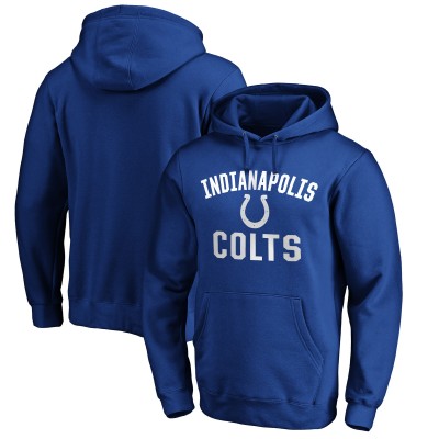 Indianapolis Colts Royal Victory Arch Pullover Hoodie