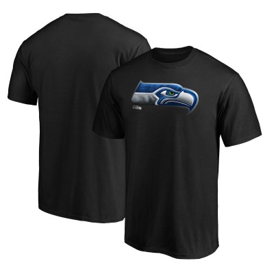Футболка Seattle Seahawks Midnight Mascot - Black