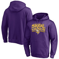 Minnesota Vikings Purple Hometown Collection Sweep Pullover Hoodie