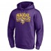 Minnesota Vikings Purple Hometown Collection Sweep Pullover Hoodie