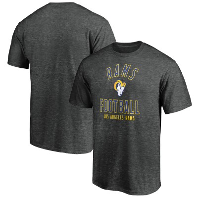 Los Angeles Rams Nickname Arc T-Shirt - Charcoal